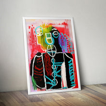 Cargar imagen en el visor de la galería, Print Basquiat Vibras
